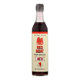 Red Boat Fish Sauce's Primary Ingredient - Case Of 12 - 17 Oz