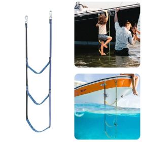 Emergency Tools Rubber Boat Special Boarding Ladder (Color: Blue, Type: 3-Ladder)