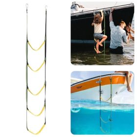 Emergency Tools Rubber Boat Special Boarding Ladder (Color: Green, Type: 5-Ladder)